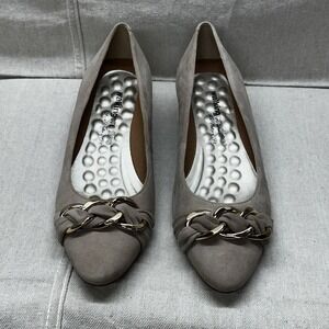 Walking Cradles Womens Hutton Pump Heel Beige Size 8 WW